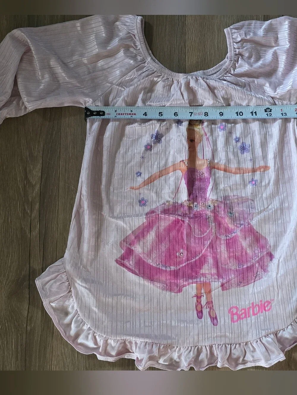 Vintage Girls Barbie Nightgown